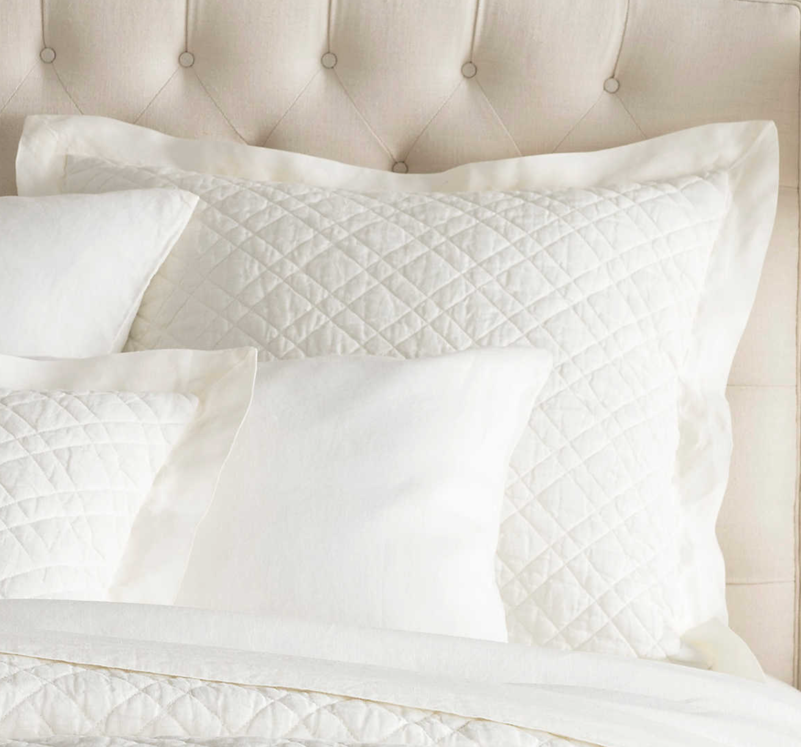 Washed Linen Quilt & Shams Collection - Final Sale 40% off in cart