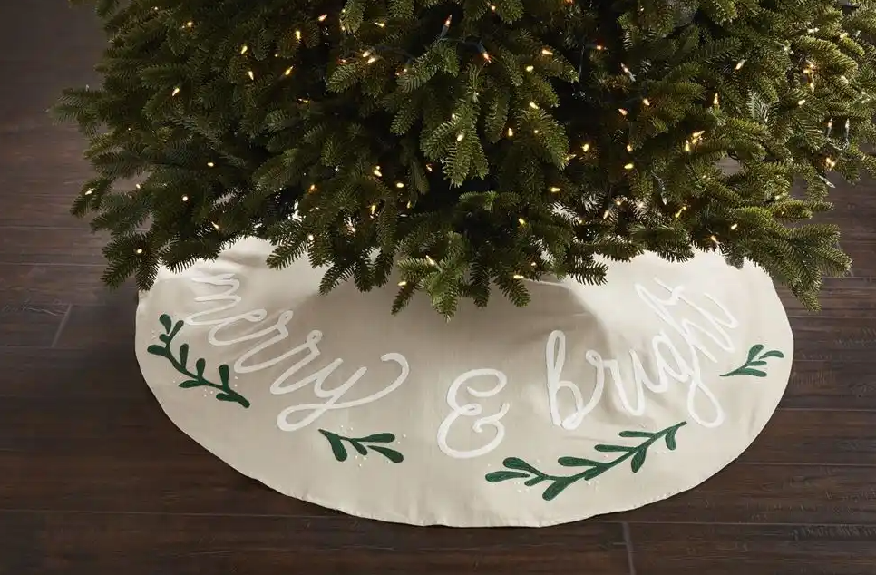 Merry and Bright Tree Skirt
