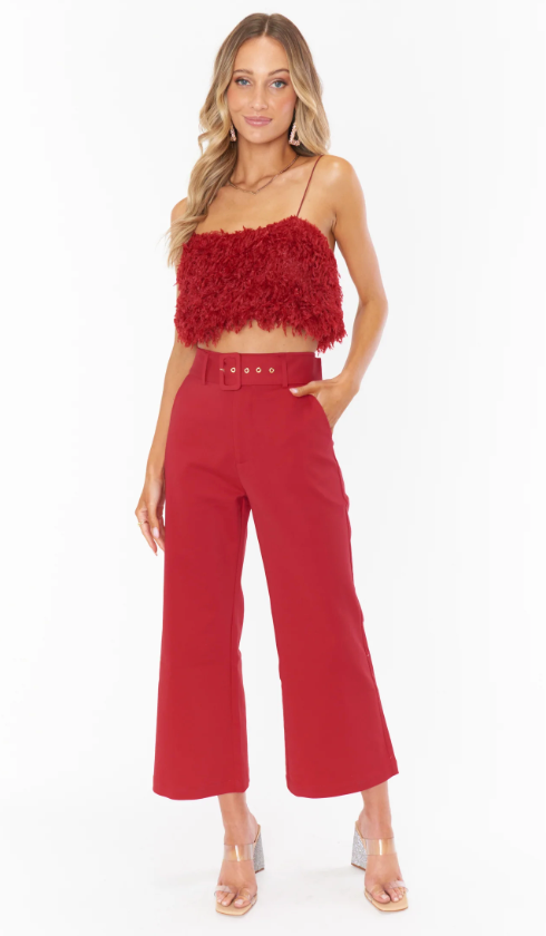 Show Me Your Mumu DJ Cropped Pants - Final Sale 50% off in cart