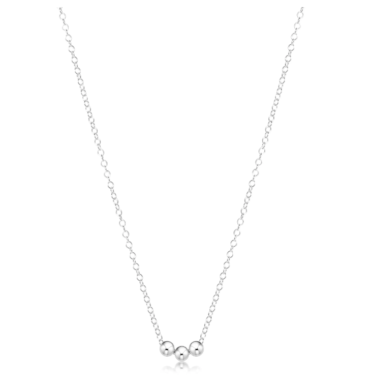 E Newton 16" Necklace Joy - Sterling