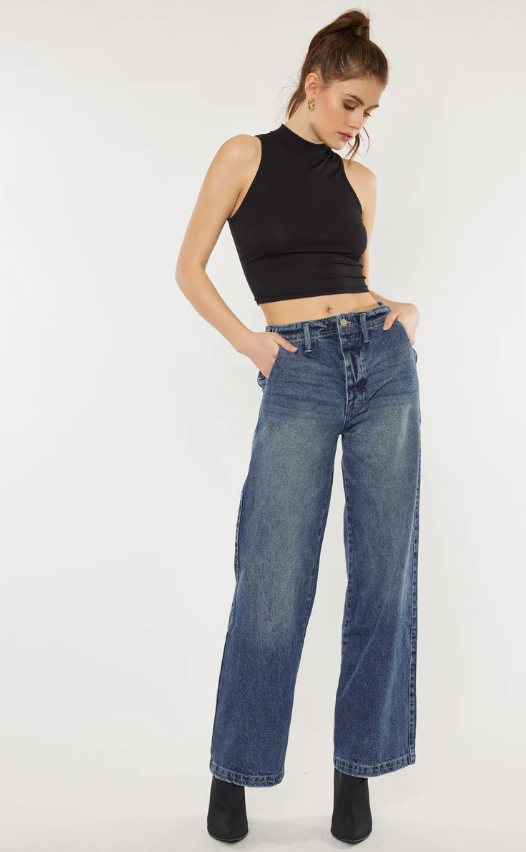 Sterling High Rise 90's Wide Leg Jeans