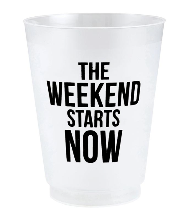 Frosted Saying Cups - Final Sale 50% off in cart