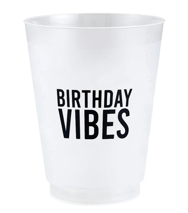 Frosted Saying Cups - Final Sale 50% off in cart