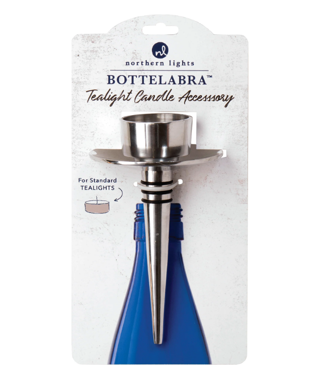Bottlelabra Tealight Holder
