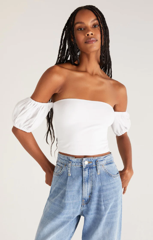 Z Supply Xenia Off Shoulder Top - Final Sale 50% off