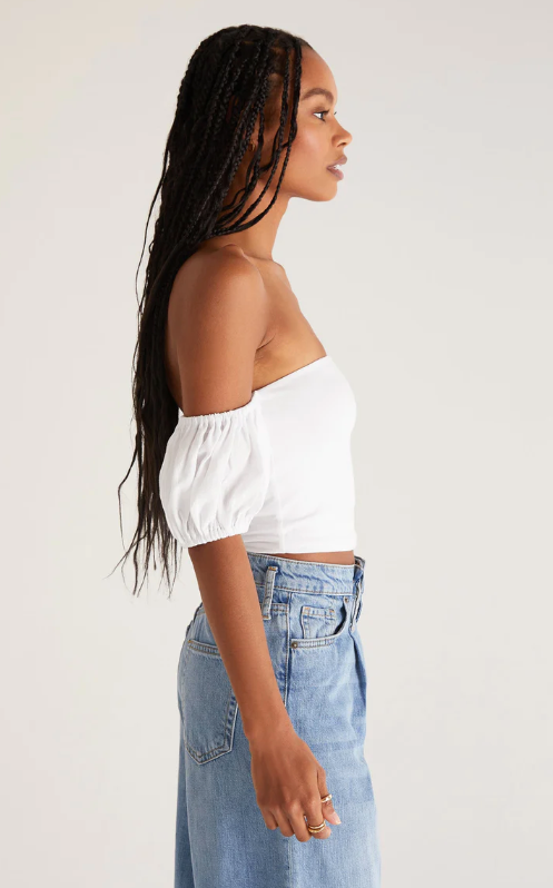 Z Supply Xenia Off Shoulder Top - Final Sale 50% off