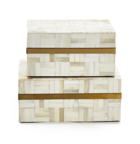 Whitestone Mosaic Tile Box