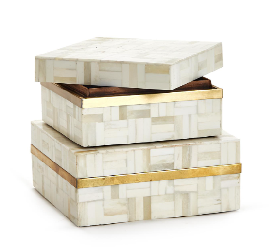 Whitestone Mosaic Tile Box – Treehouse On Main