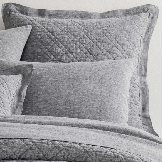 Washed Linen Quilt & Shams Collection - Final Sale 40% off in cart