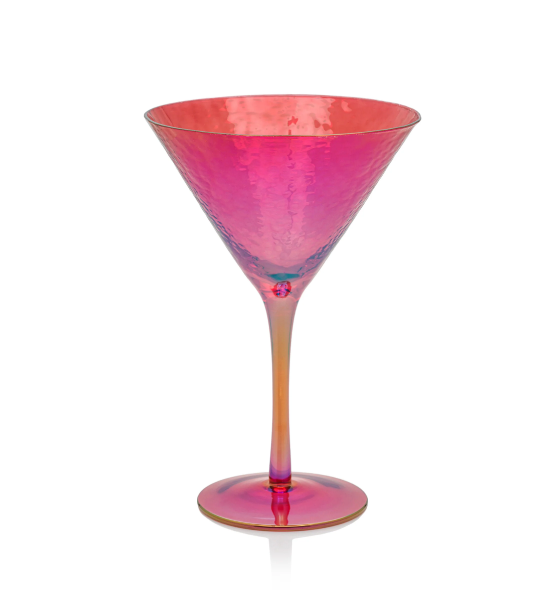 Aperitivo Martini Glass - Luster Red