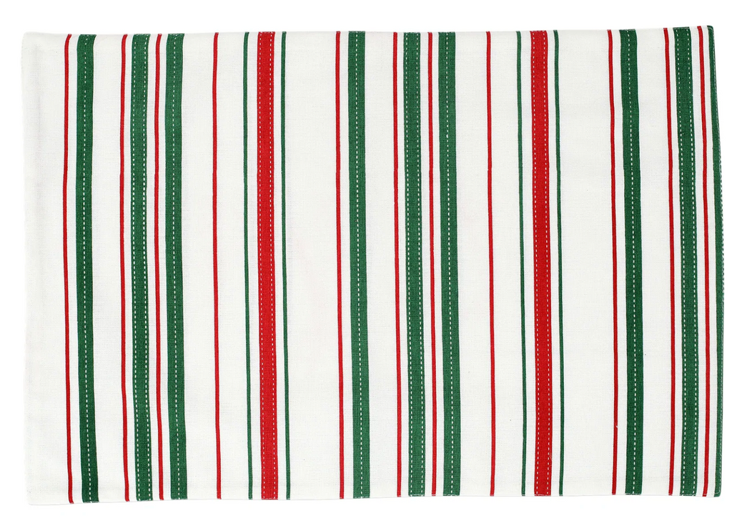 Bohemian Linens Placemats Holiday - Set of 4