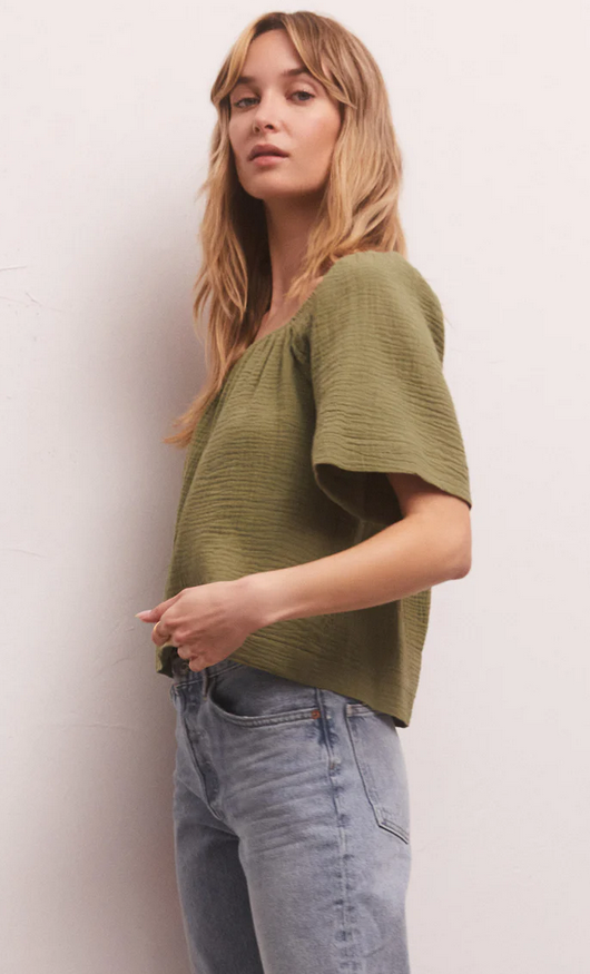 Z Supply No Rules Gauze Top - Final Sale 50% off