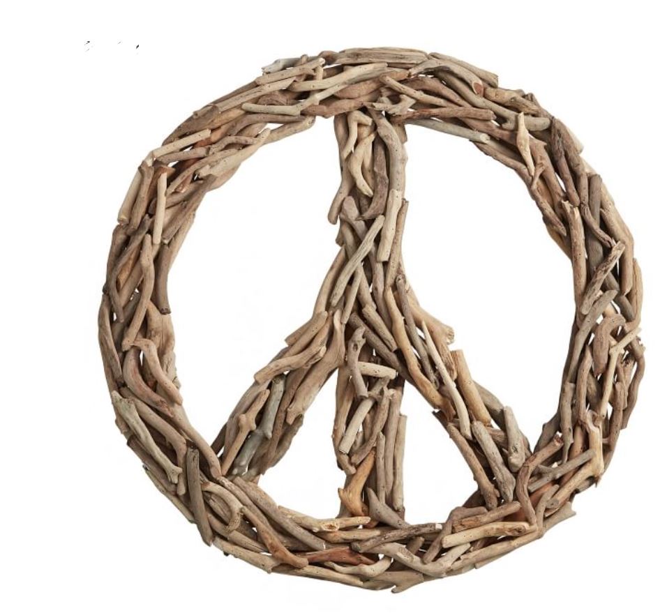 Sugarboo Driftwood Peace Sign