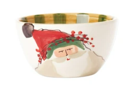 Vietri Old St. Nick Assorted Cereal Bowls - Sold Individually