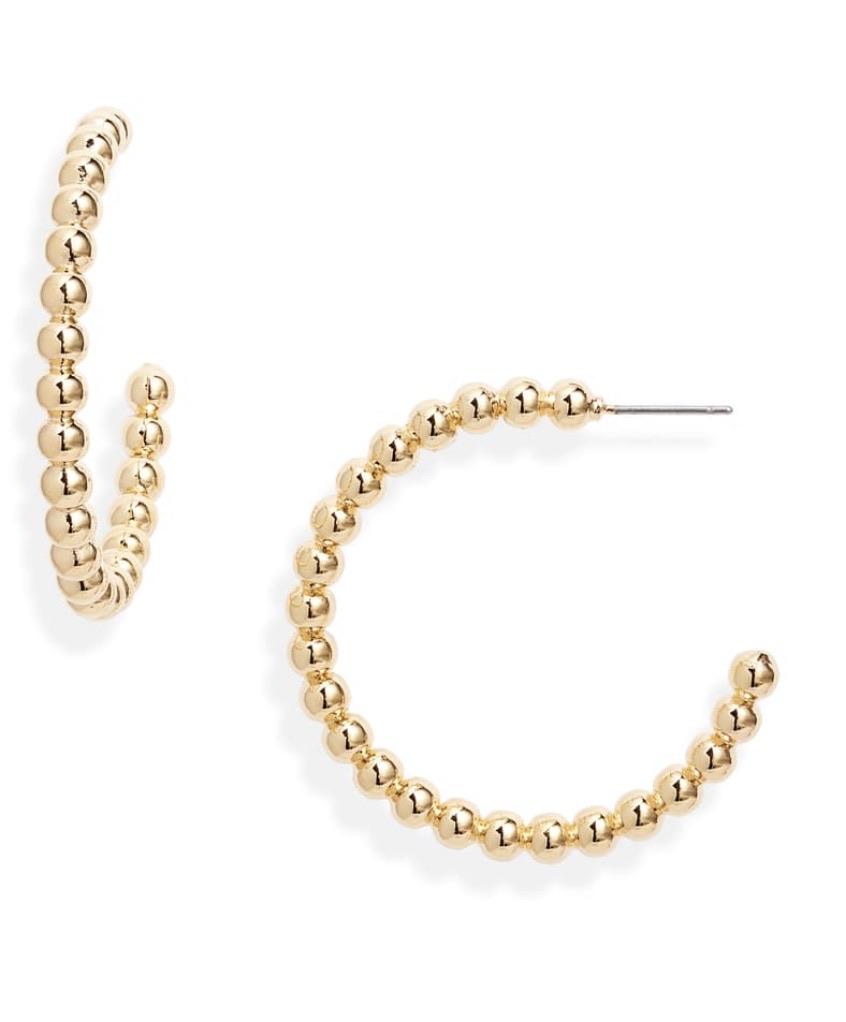 Roma Gold Ball Hoops