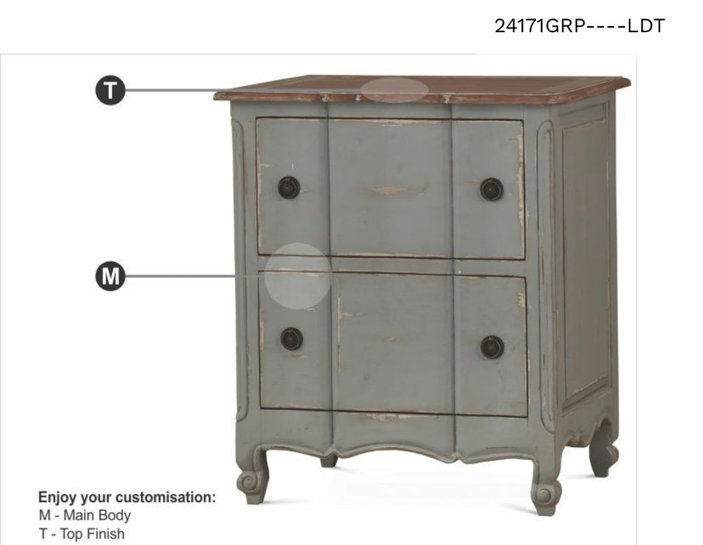 Provence Nightstand Cabinet - 40% Off