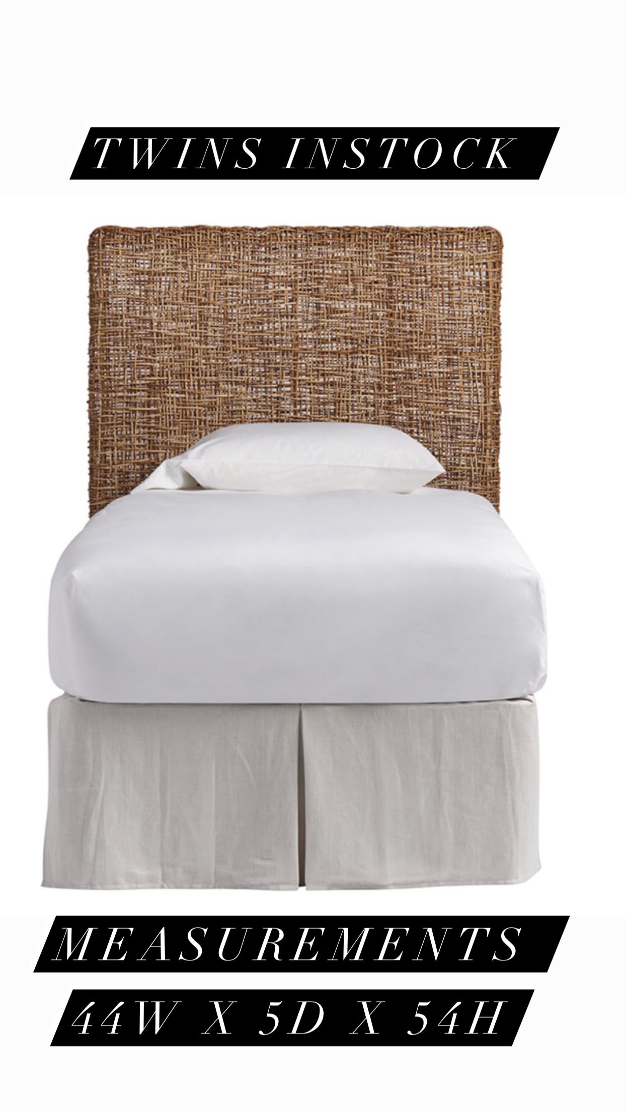 Nesting Twin Headboard - Final Sale