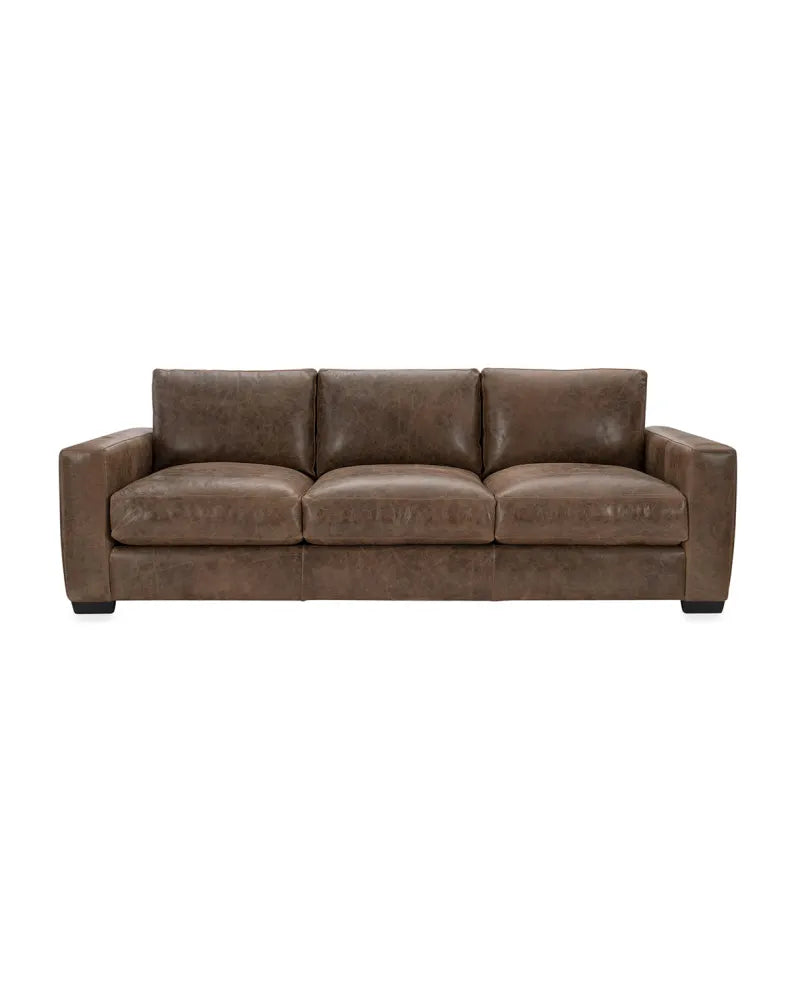 Dawkins Leather Sofa- Final Sale 25% Off